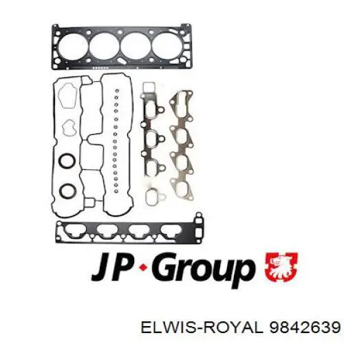 Комплект прокладок двигуна, верхній Elwis Royal 9842639 ціна, від 62.35 USD