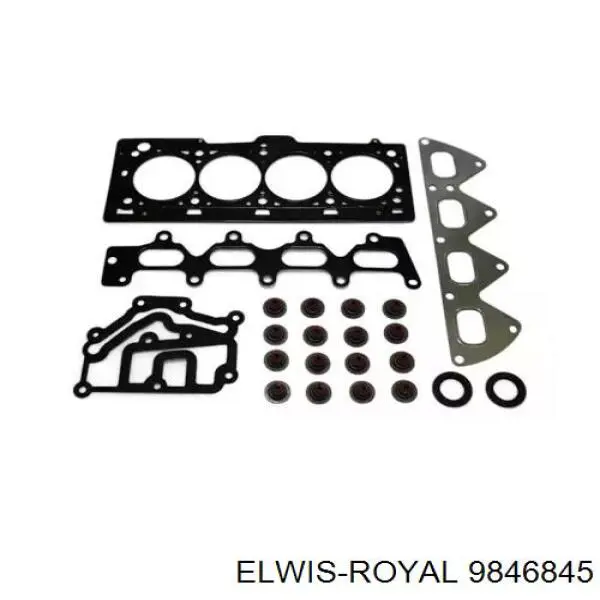Комплект прокладок двигуна, верхній Elwis Royal 9846845 ціна, від 65.92 USD