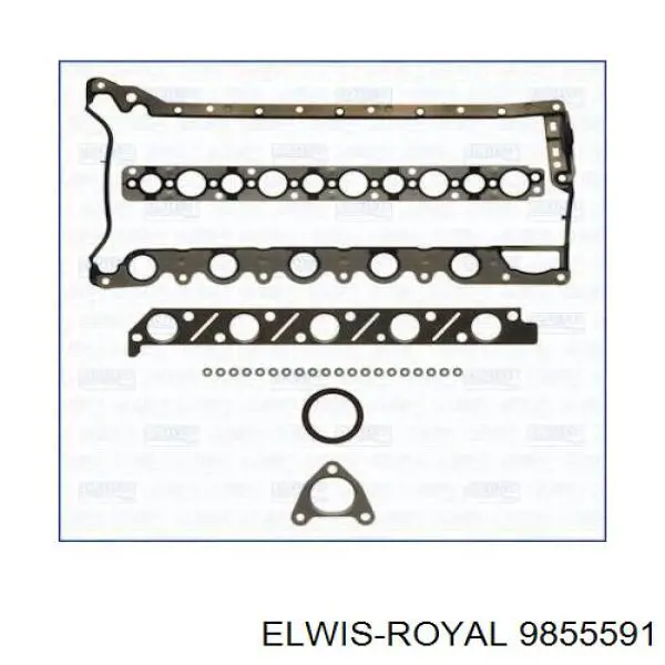9855591 Elwis Royal Комплект прокладок двигуна, верхній