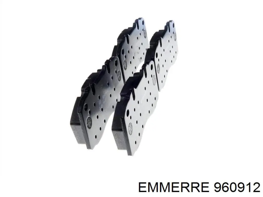 Передні тормозні колодки 960912 Emmerre