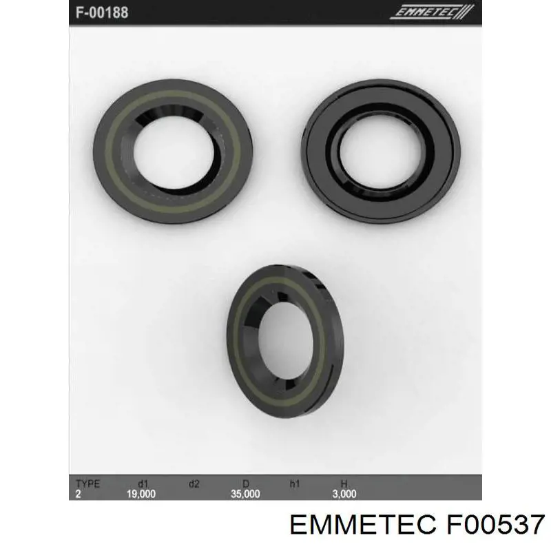 Купити F00537 Emmetec 