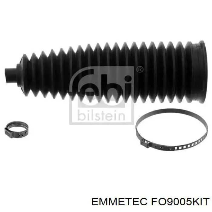 FO9005KIT Emmetec ремкомплект рульової рейки (механізму г/у, (комплект ущільнень))