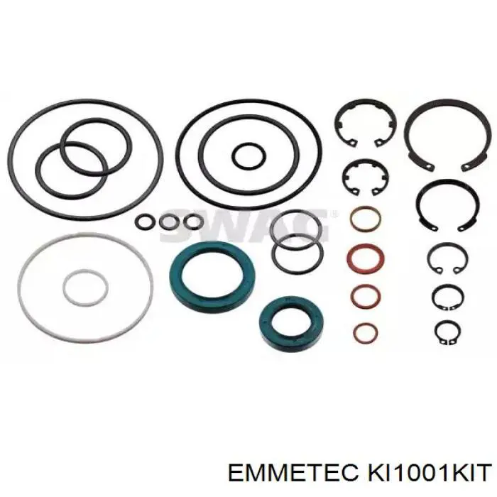 Купити KI1001KIT MSG Ремкомплект рульової рейки (механізму) г/у, (комплект ущільнень)
