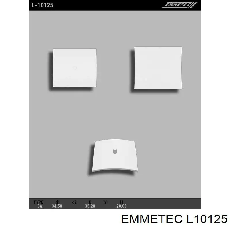  Emmetec L10125 ціна, від 3.04 USD
