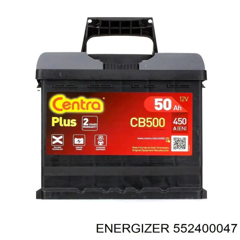 552400047 Energizer Авто акумулятор