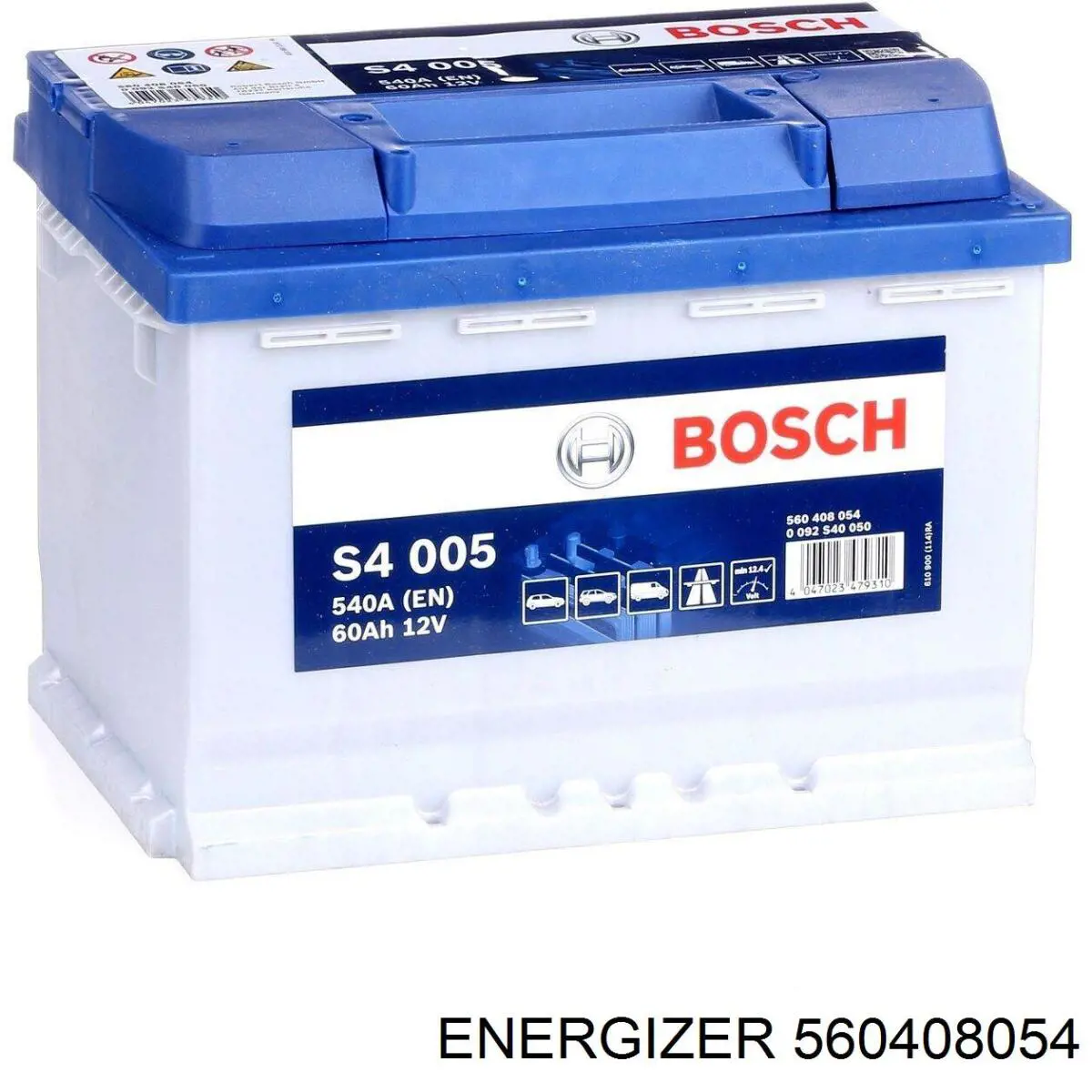 Акумуляторна батарея, АКБ 560408054 Energizer