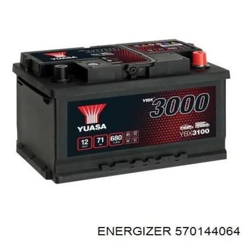 570144064 Energizer акумуляторна батарея, акб
