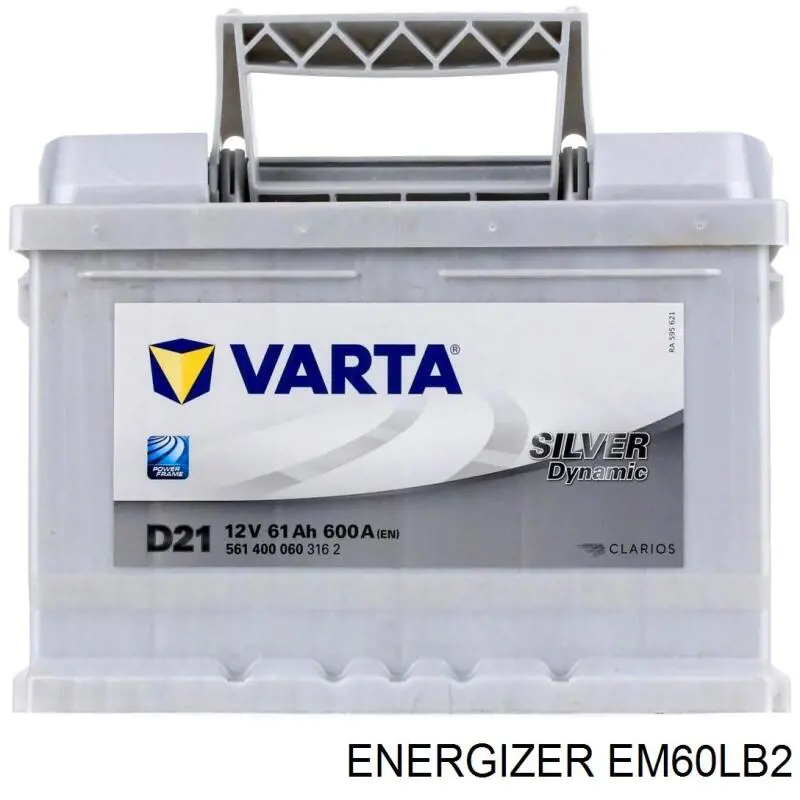 Купити EM60LB2 Energizer Автомобільна батарея