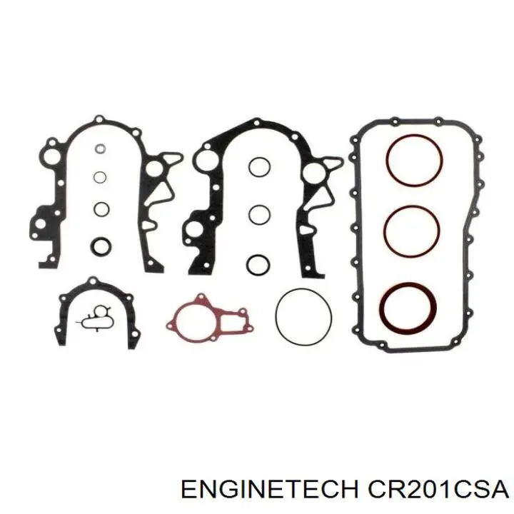 Комплект прокладок двигуна, нижній Enginetech CR201CSA ціна, від 70.30 USD