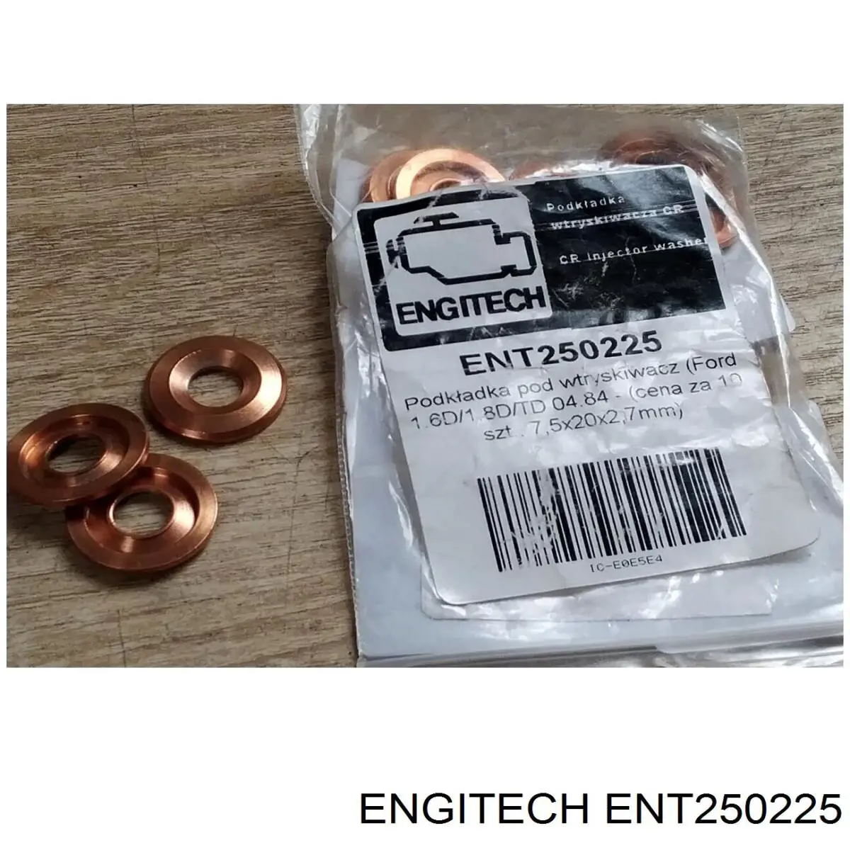 Ущільнююче кільце форсунок інжектора Engitech ENT250225 ціна, від 1.58 USD