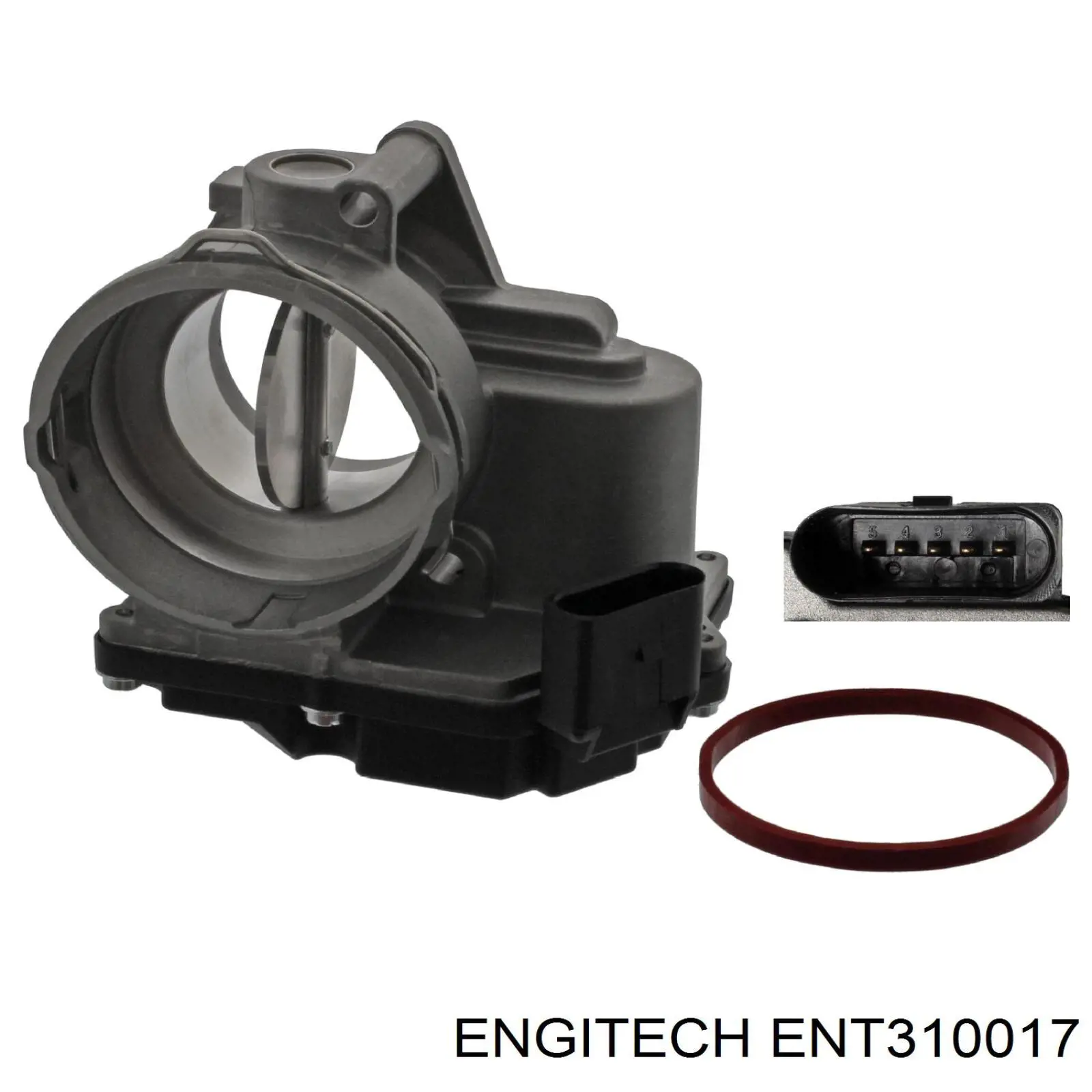 ENT310017 Engitech Дросільна заслінка в зборі