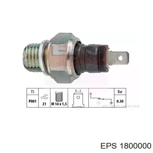 Манометри (показник тиску масла) EPS 1800000 ціна, від 2.51 USD