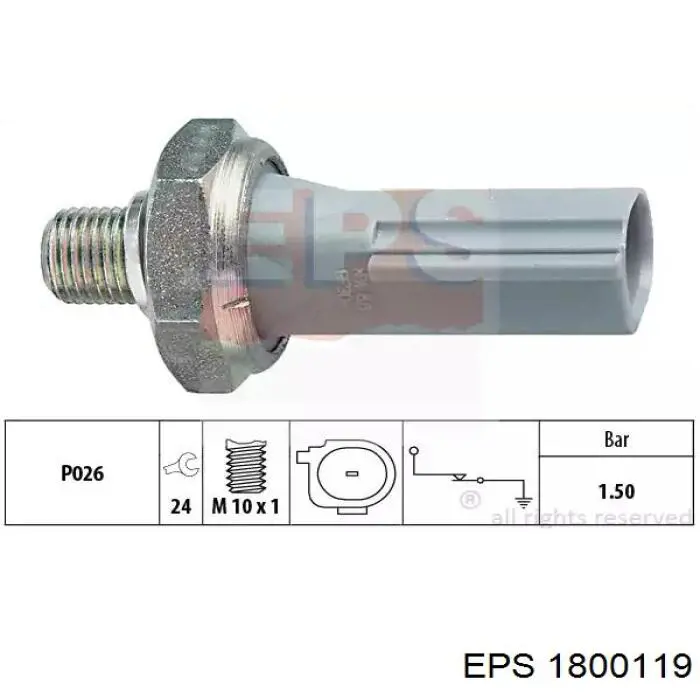  Датчик тиску масла Ford Scorpio 2