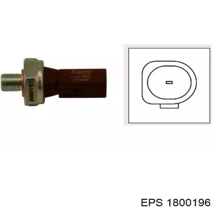 Манометри (показник тиску масла) Delphi SW90059 ціна, від 8.15 USD