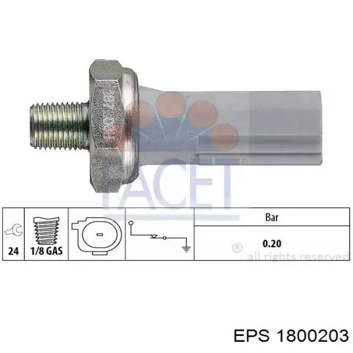 Манометри (показник тиску масла) Febi 108713 ціна, від 13.69 USD