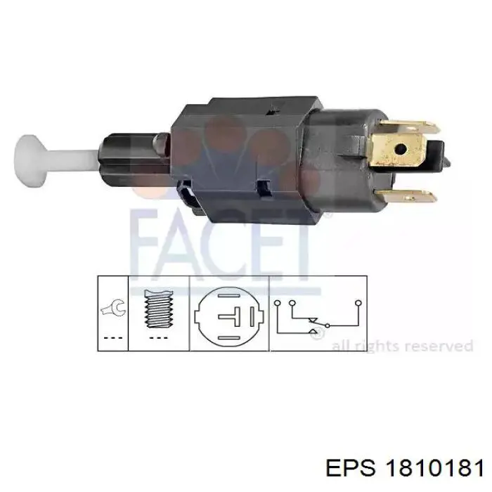 Датчик включення стопсигналу 1810181 EPS