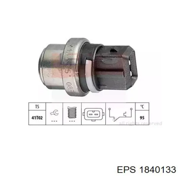 1840133 EPS термо-датчик включення вентилятора радіатора
