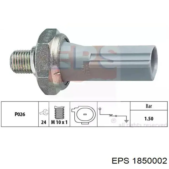 Датчик включення вентилятора 0855957600 Renault (RVI)