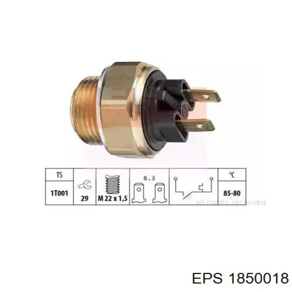 Датчик температури радіатора Renault (RVI) 7700268560 ціна, від 5.54 USD