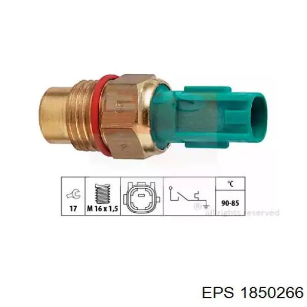 Датчик температури радіатора EPS 1850266 ціна, від 18.60 USD