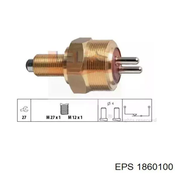 Датчик ліхтарів заднього ходу EPS 1860100 ціна, від 12.84 USD