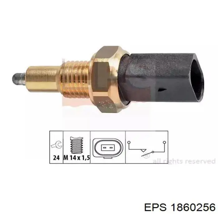 Датчик ліхтарів заднього ходу EPS 1860256 ціна, від 7.94 USD