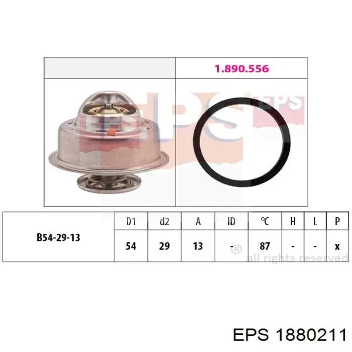 1880211 EPS термостат