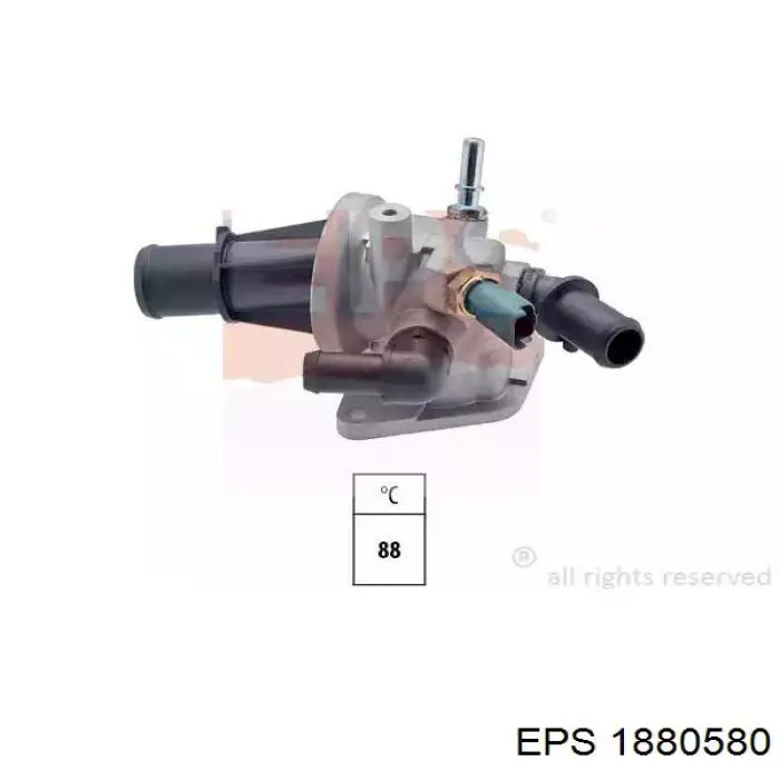Автомобільний термостат EPS 1880580 ціна, від 32.57 USD