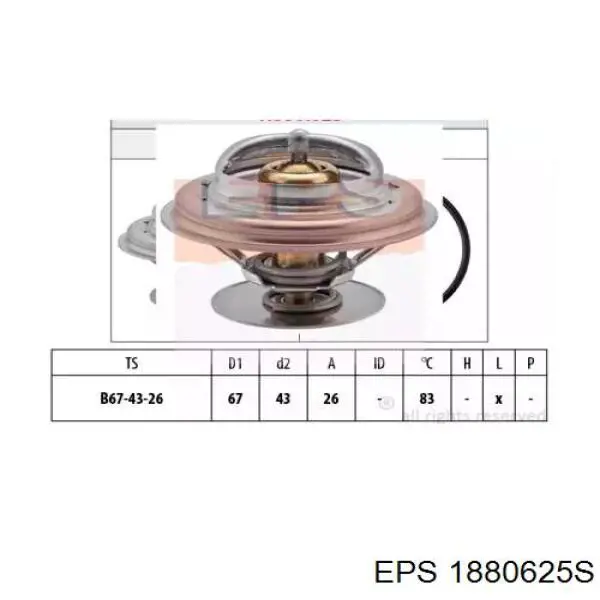 1880625S EPS термостат