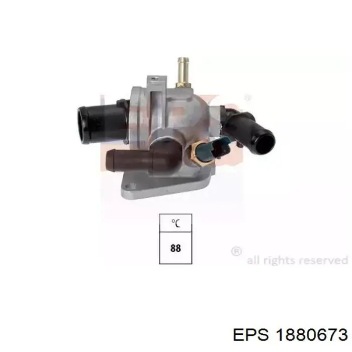Автомобільний термостат EPS 1880673 ціна, від 29.18 USD