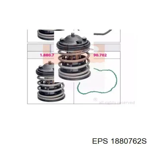 Автомобільний термостат EPS 1880762S ціна, від 12.92 USD