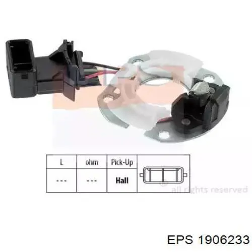 Датчик-розподільник EPS 1906233 ціна, від 33.74 USD