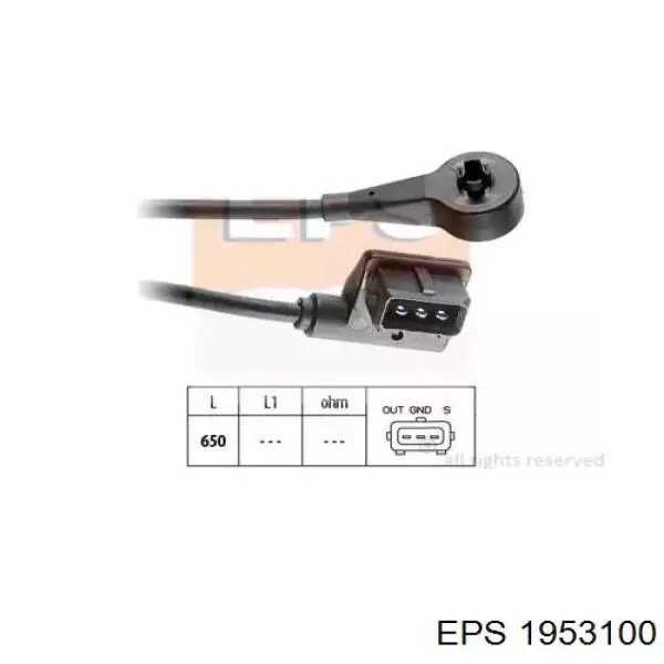 Датчик обертів колінвалу BMW 12121734141 ціна, від 19.23 USD