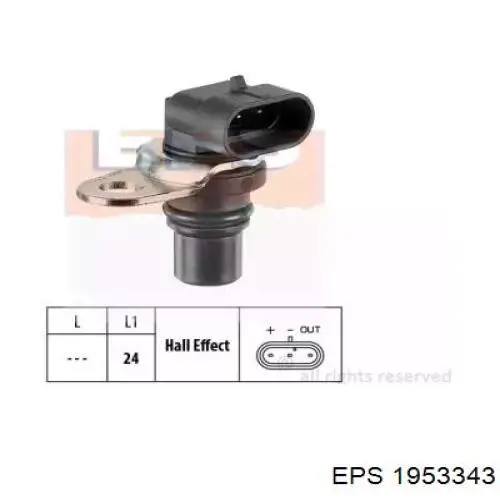 Датчик фаз EPS 1953343 ціна, від 26.09 USD