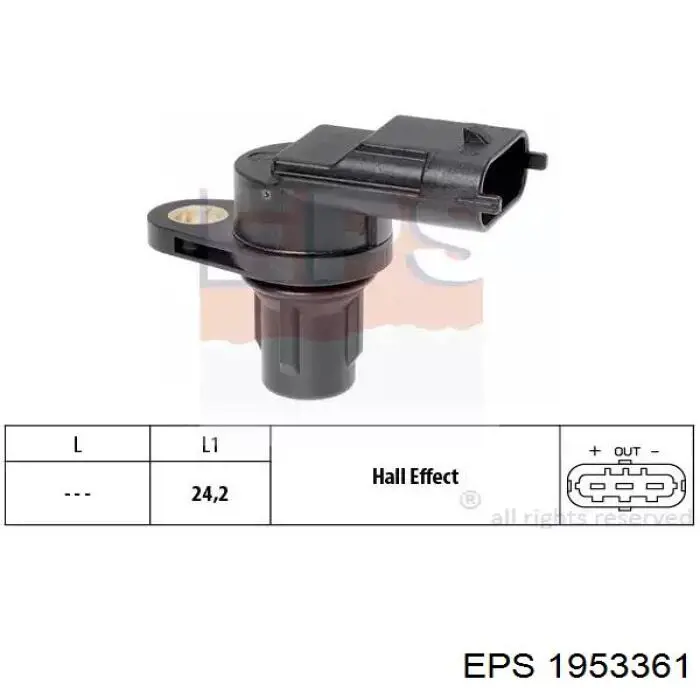 Датчик фаз EPS 1953361 ціна, від 15.67 USD