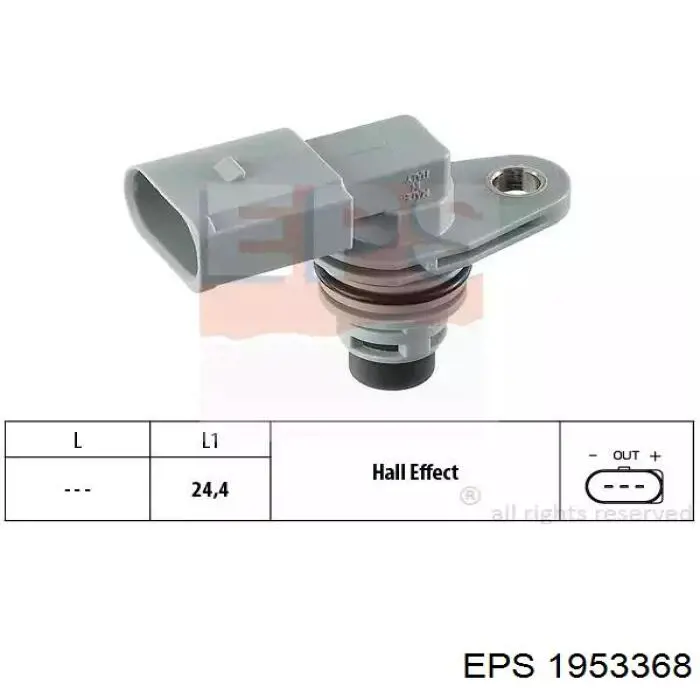 Датчик фаз EPS 1953368 ціна, від 14.46 USD