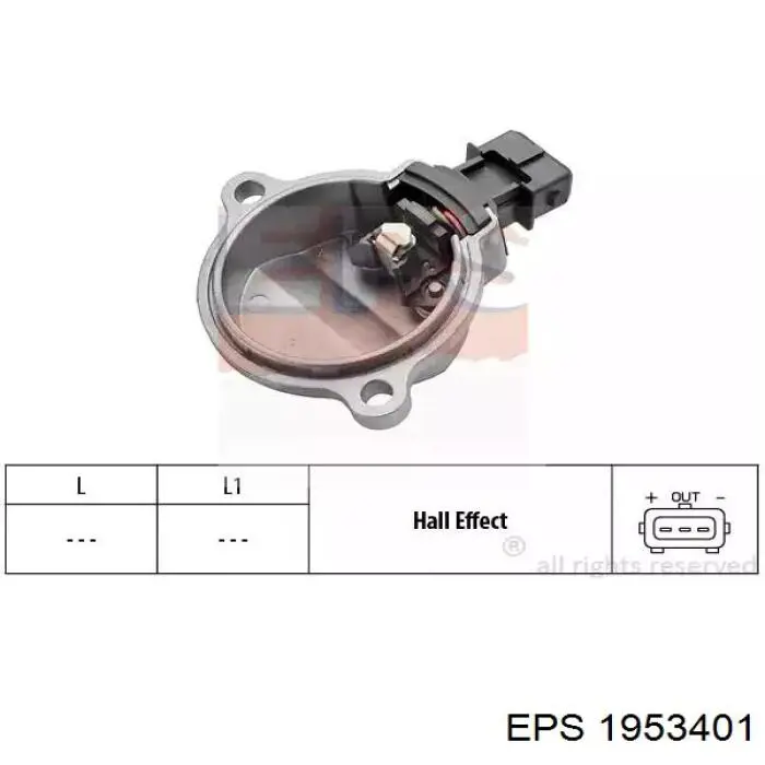 Датчик фаз EPS 1953401 ціна, від 20.61 USD
