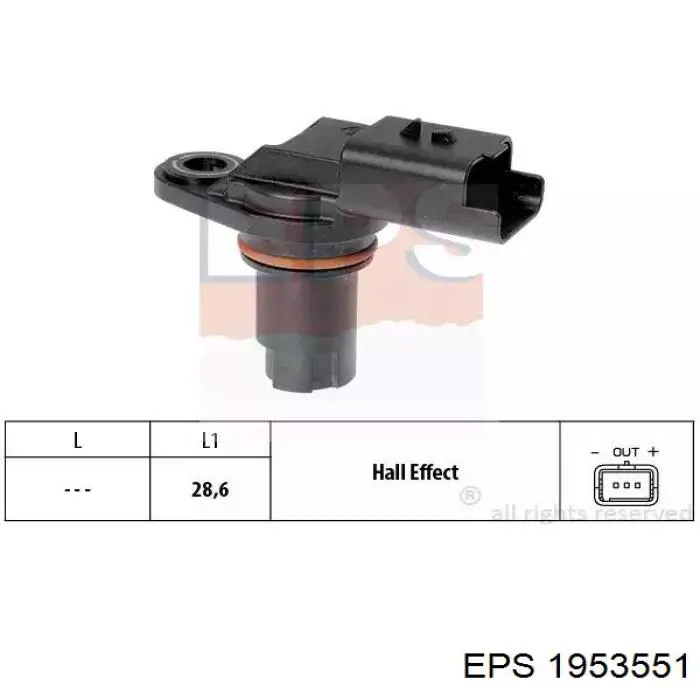 Датчик фаз EPS 1953551 ціна, від 13.58 USD