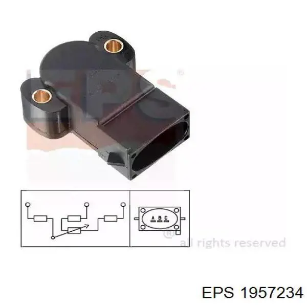 Датчик детонації 1957234 EPS