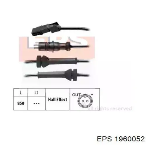 Датчик АБС (ABS) задній Magneti Marelli 172100073010 ціна, від 16.64 USD