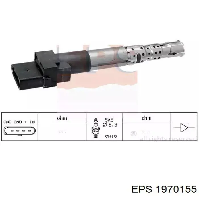 Купити B0066 General Motors Котушка запалювання