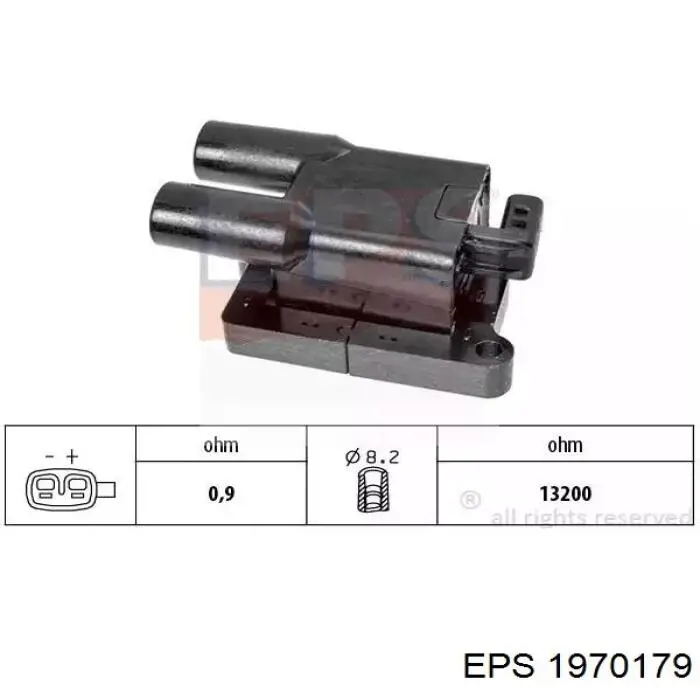 1001576 Autotechteile Котушка запалювання