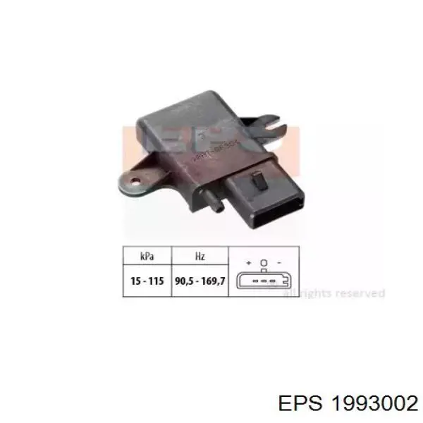MAP сенсор Ford E6EF9F479A1A ціна, від 19.44 USD