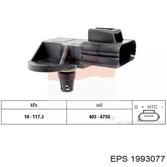 МАП Сенсор AS4945 Autlog