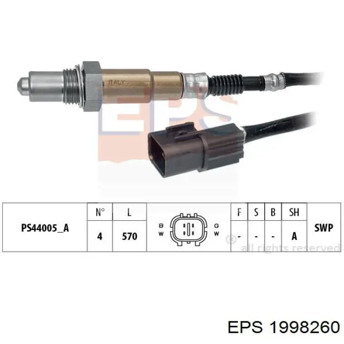 Лямбдазонд, датчик кисню 5S14082 WVE