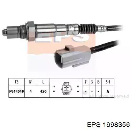  EPS 1998356 ціна, від 46.53 USD