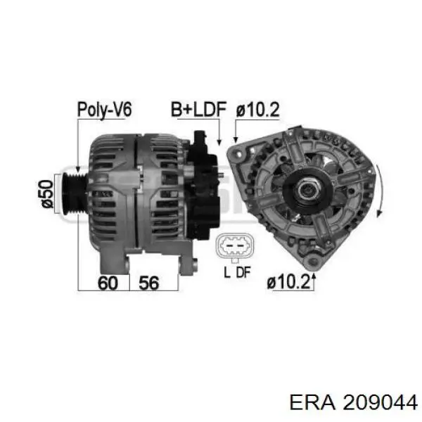 93189234 Opel Авто генератор