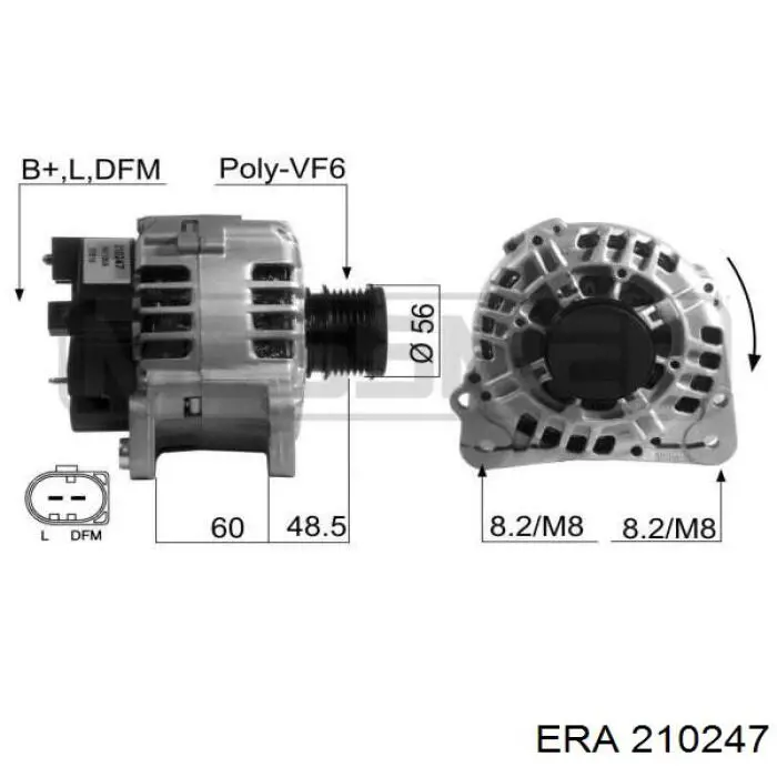 Генератор 210247 ERA