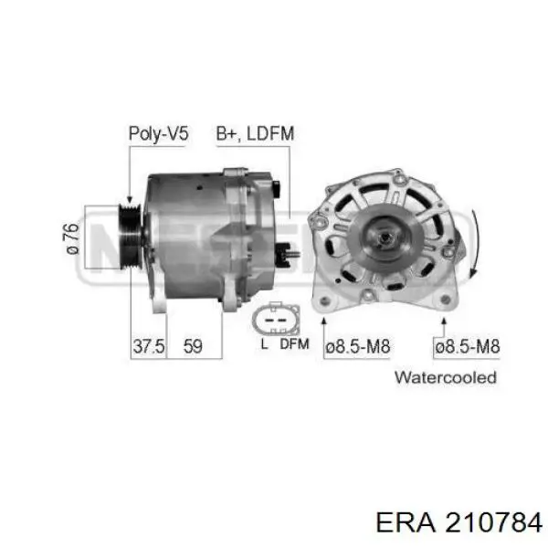 Генератор 079903021E VAG