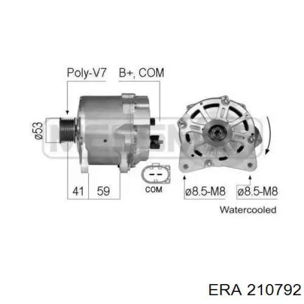 Генератор ERA 210792 ціна, від 399.50 USD